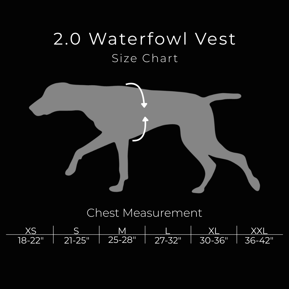 2.0 Waterfowl Dog Vest | Limited Edition