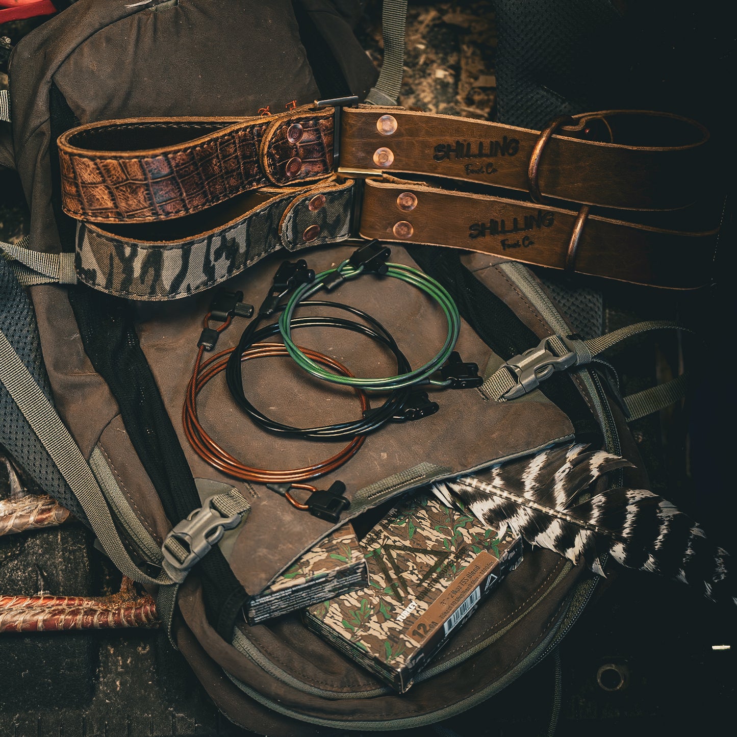 Custom Leather Turkey Tote