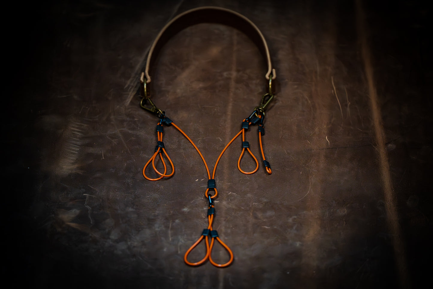 Bare Leather Call Lanyard