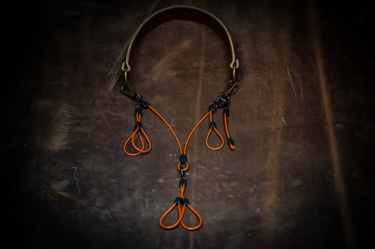 Bare Leather Call Lanyard