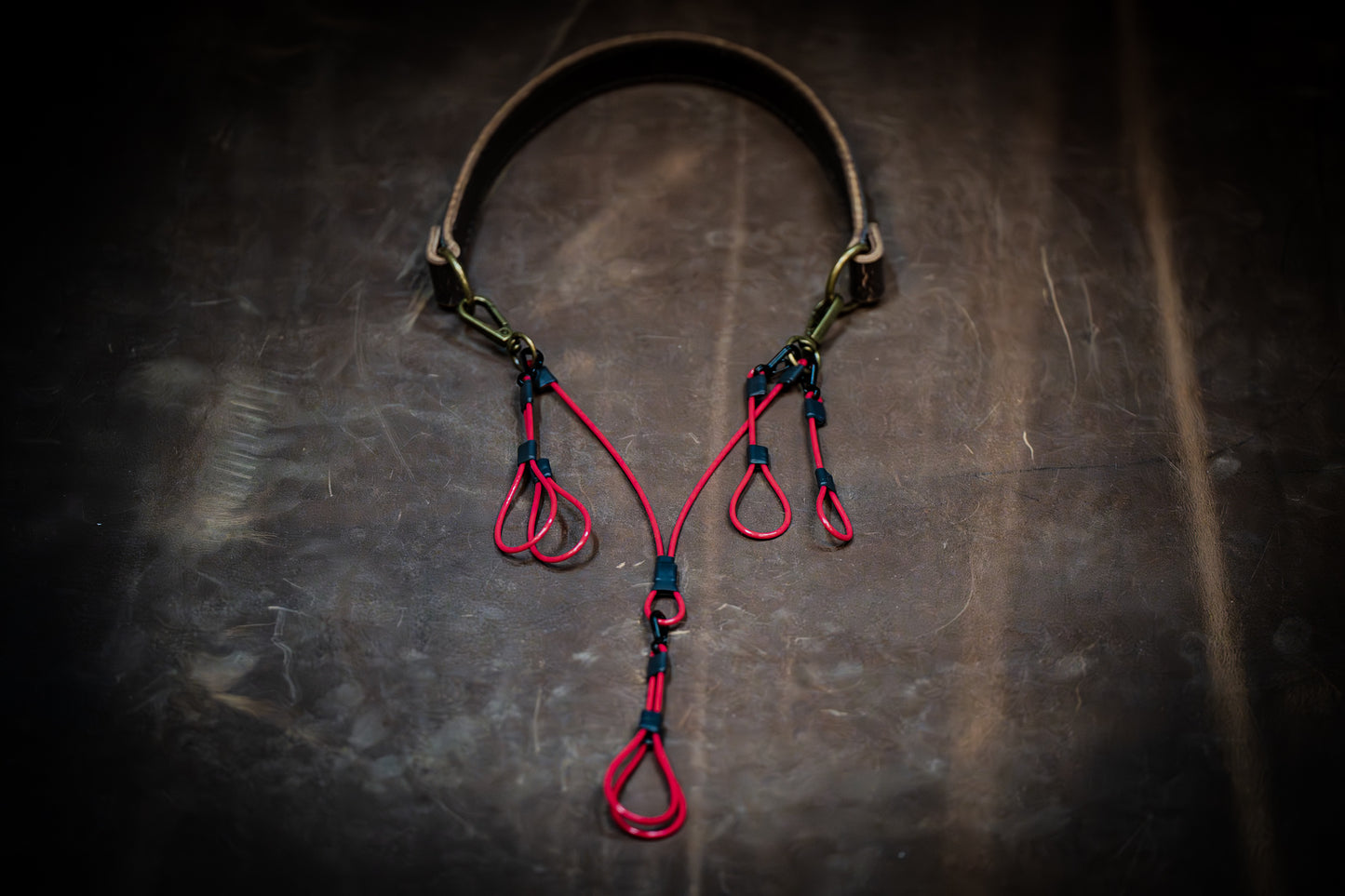 Bare Leather Call Lanyard