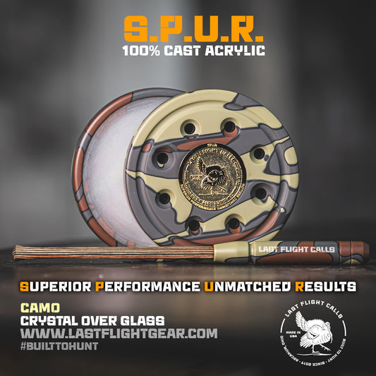 S.P.U.R. Acrylic Pot Call - Crystal