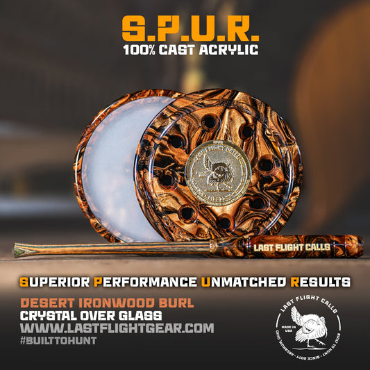 S.P.U.R. Acrylic Pot Call - Crystal