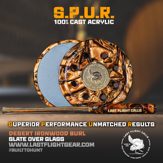 S.P.U.R. Acrylic Pot Call - Slate