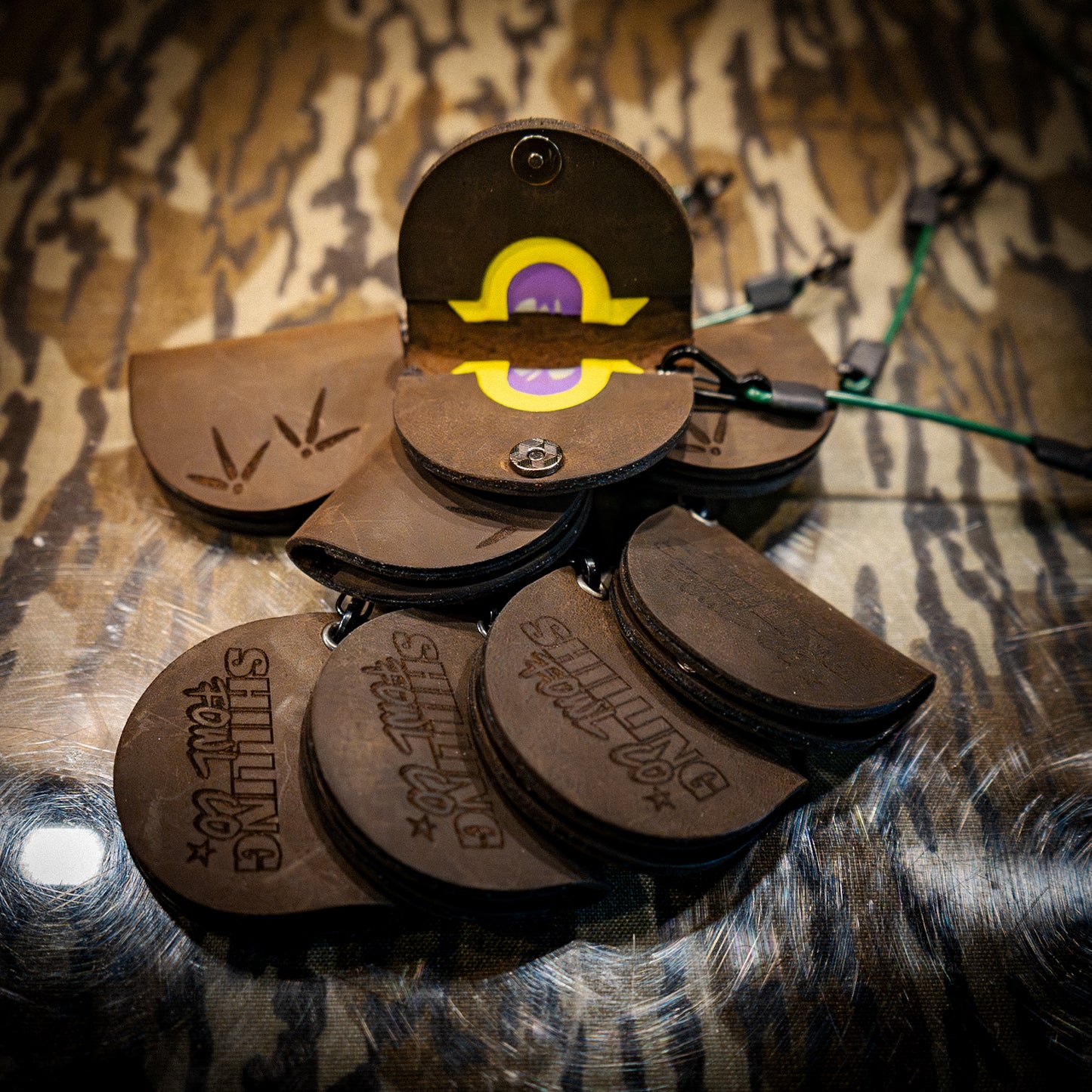 Leather Turkey Mouth Call Holder